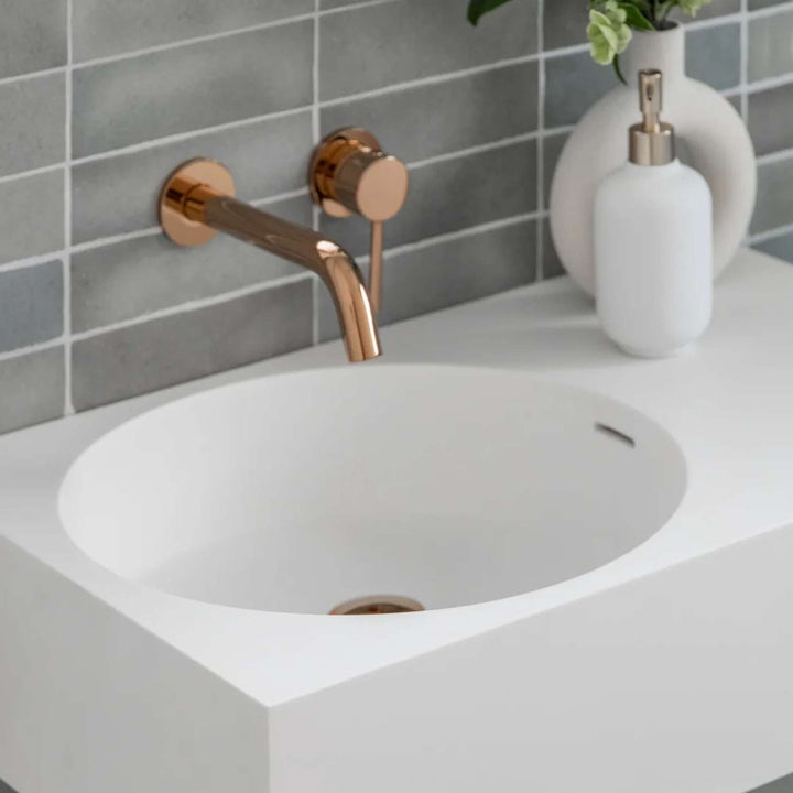 Coco Solid Surface Wall Hung Basin 695mm
