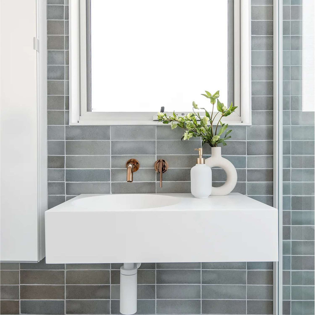 Coco Solid Surface Wall Hung Basin 695mm