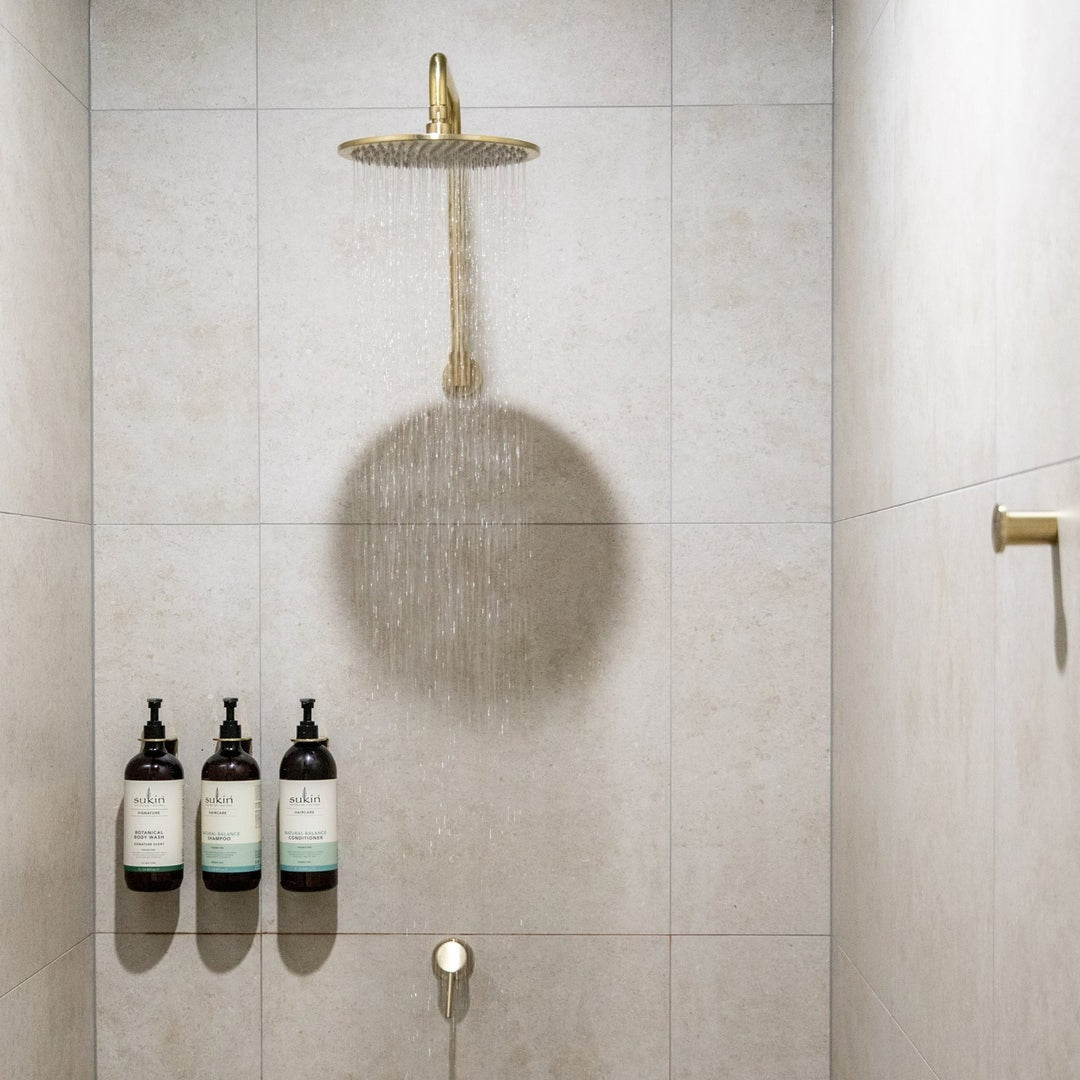 Eden Gooseneck Shower Arm with Head Set