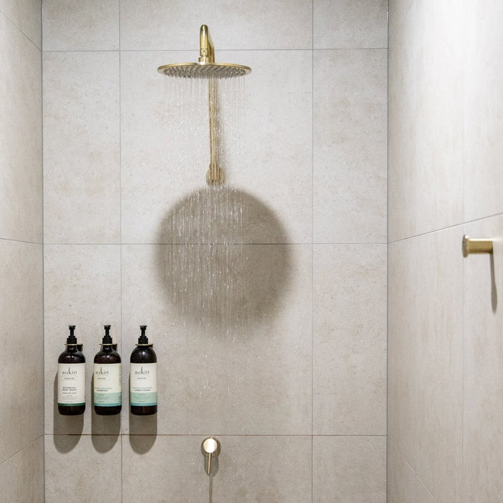 Eden Gooseneck Shower Arm with Head Set