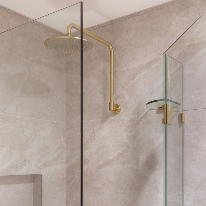 Eden Gooseneck Shower Arm with Head Set