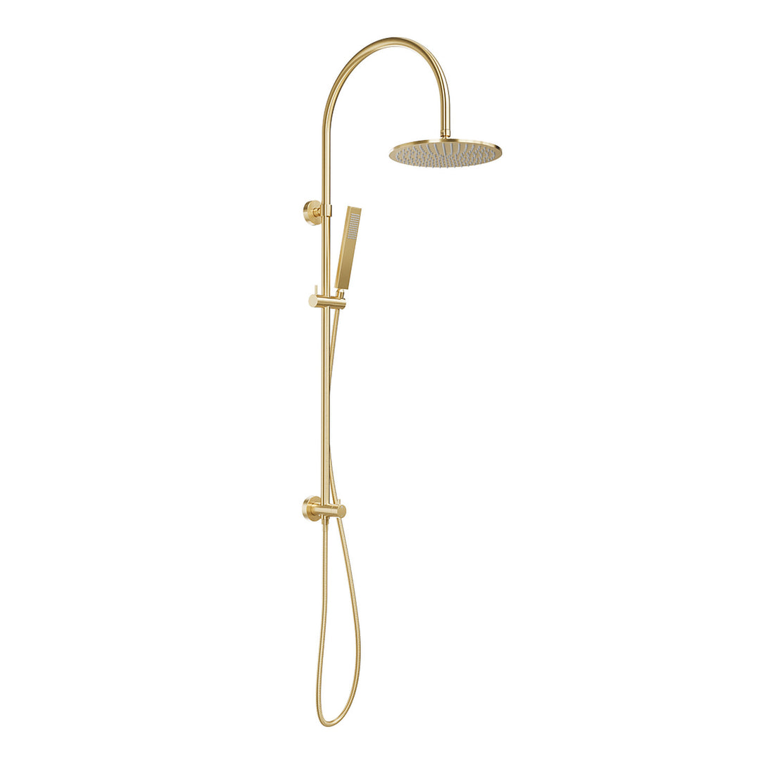 Elysian Gooseneck Shower Rail Set