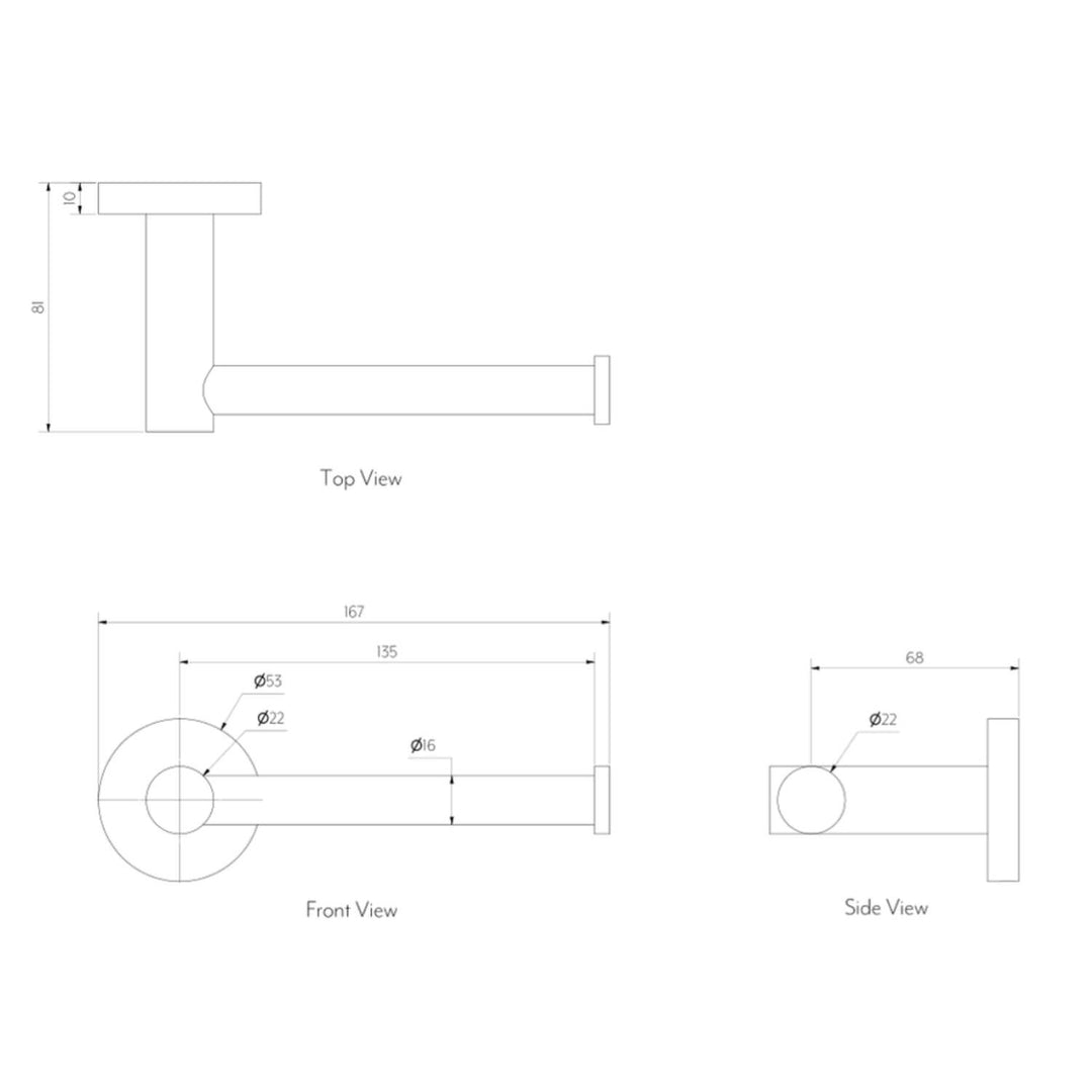 Elysian Toilet Roll Holder