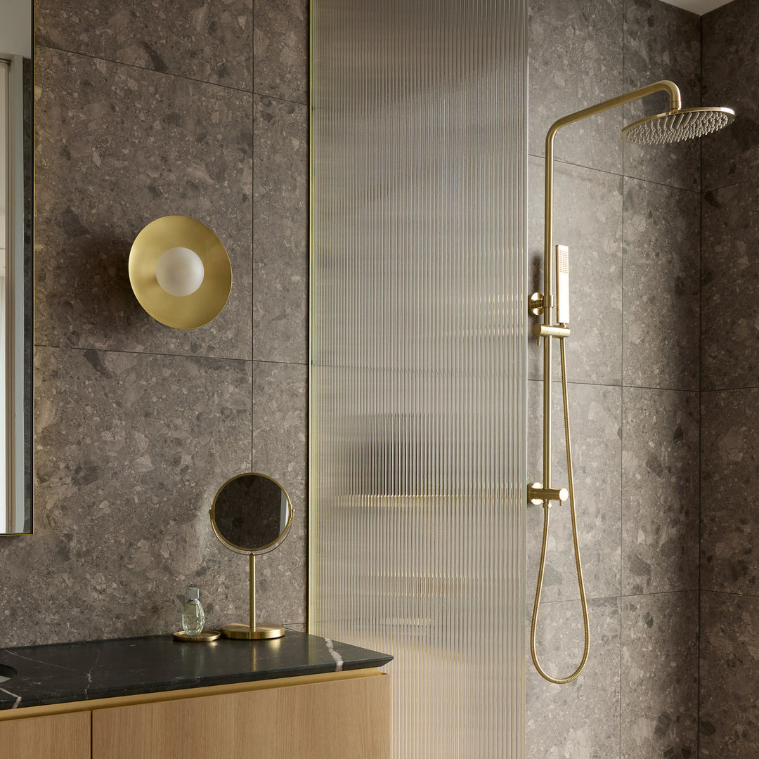Finley Twin Overhead Rain Shower Rail Set