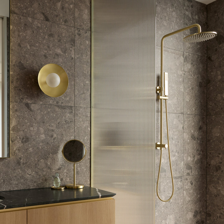 Finley Twin Overhead Rain Shower Rail Set