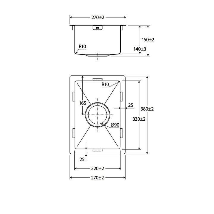 Hana Single Bowl Sink