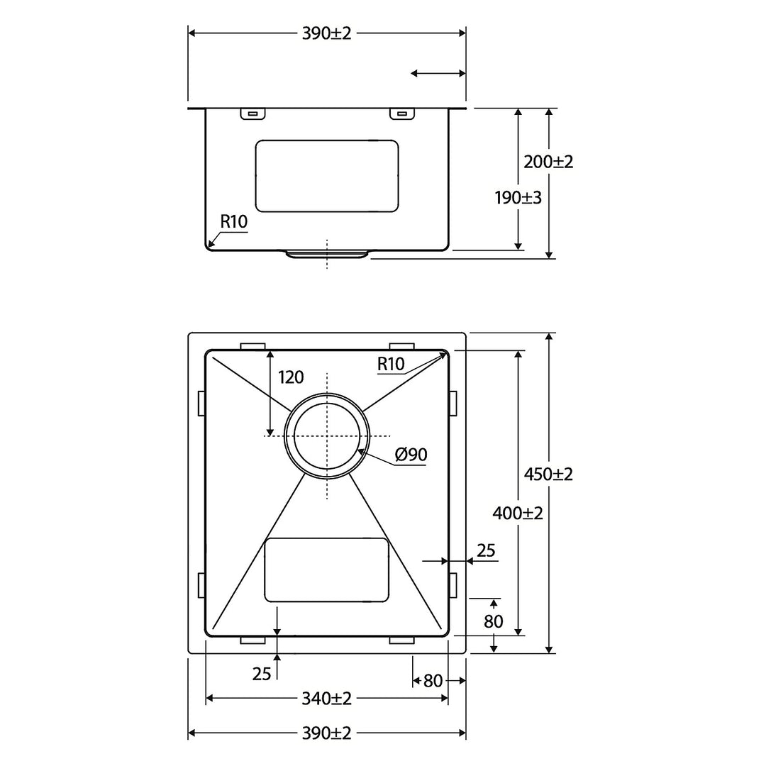 Hana Single Bowl Sink