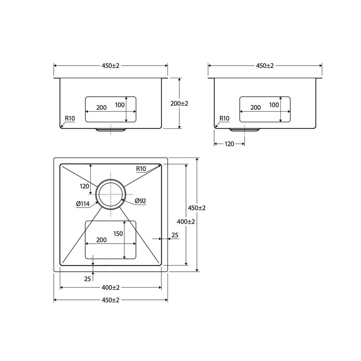 Hana Anti-Scratch Single Bowl Sink