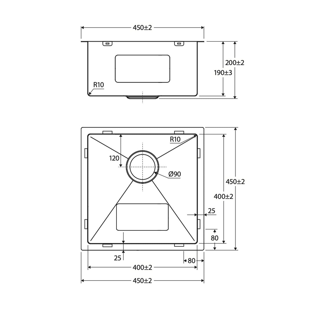 Hana Single Bowl Sink