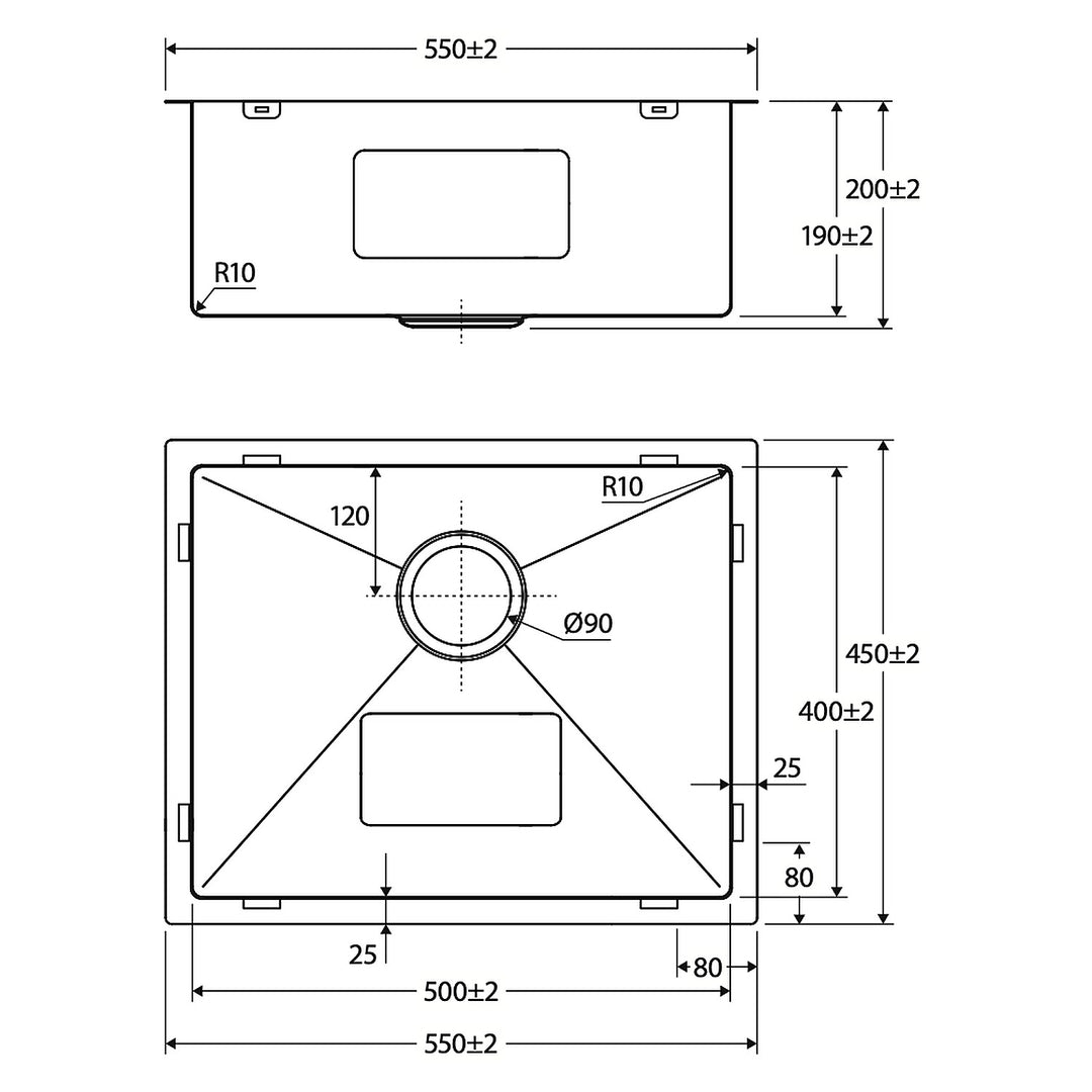 Hana Single Bowl Sink