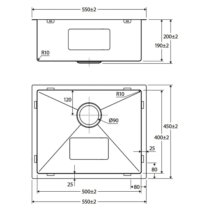 Hana Single Bowl Sink