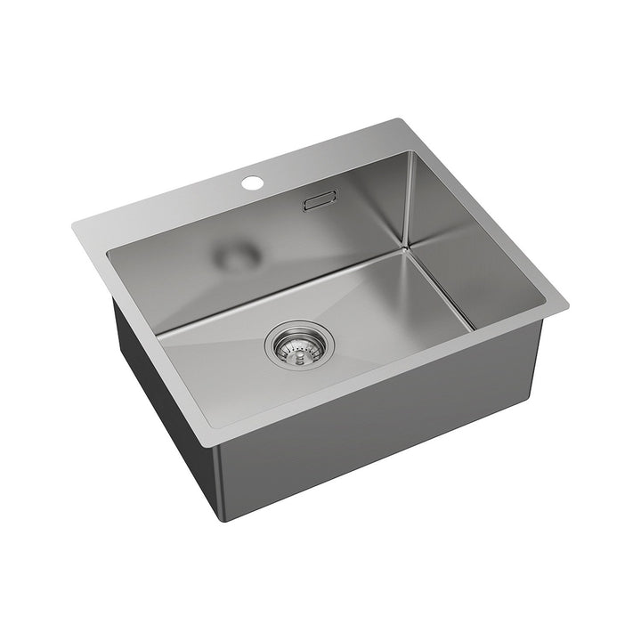 Hana Single Bowl Sink with Overflow 1 Tap Hole
