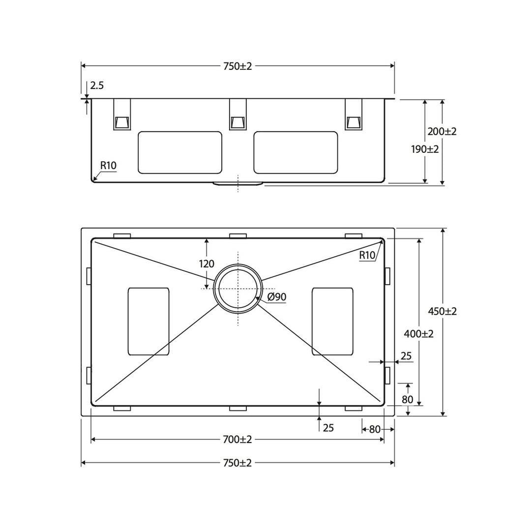 Hana Single Bowl Sink