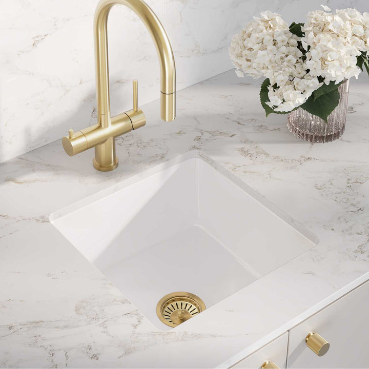 Hendricks Single Farmhouse Sink 457x457x228mm
