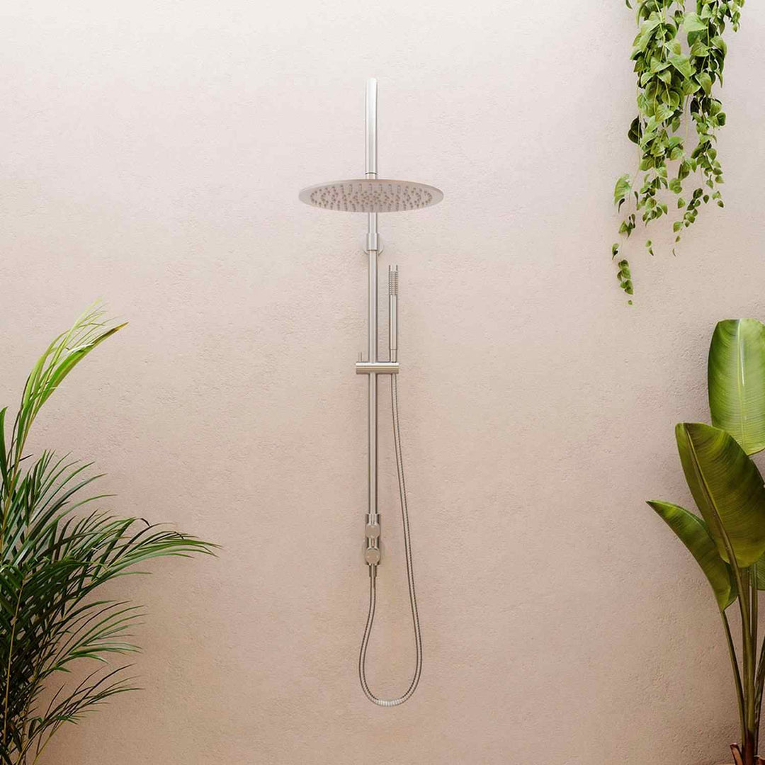 Kaya Wall Mounted Outdoor Twin Shower