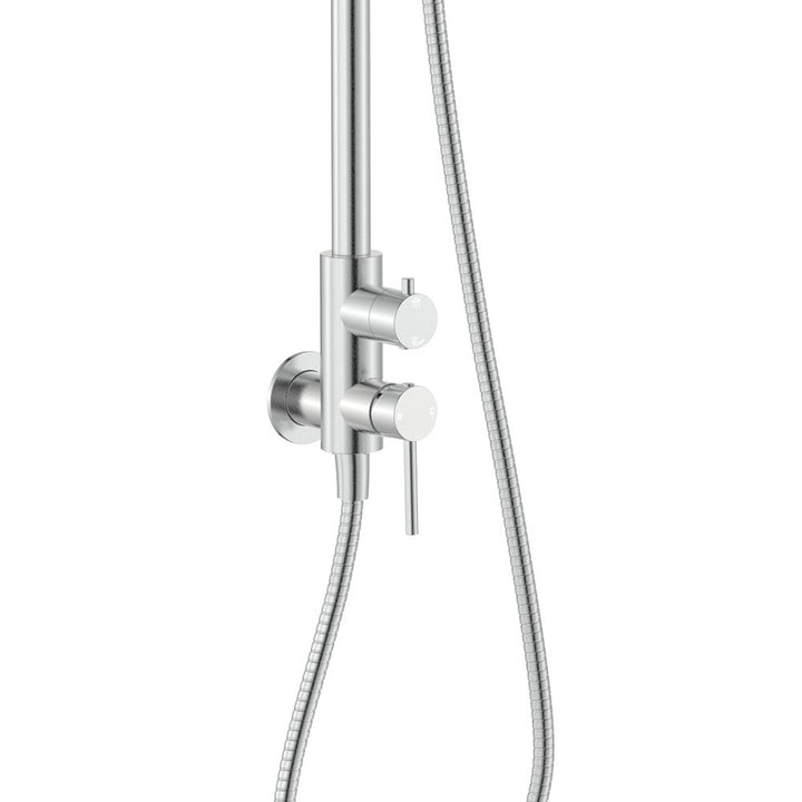 Kaya Wall Mounted Outdoor Twin Shower