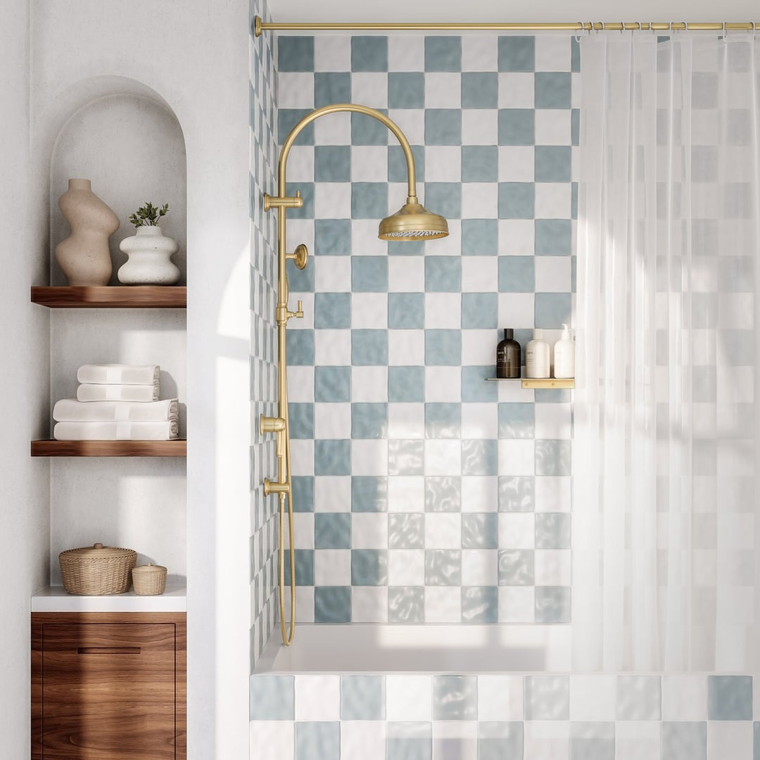 Kingsley Shower Rail Set