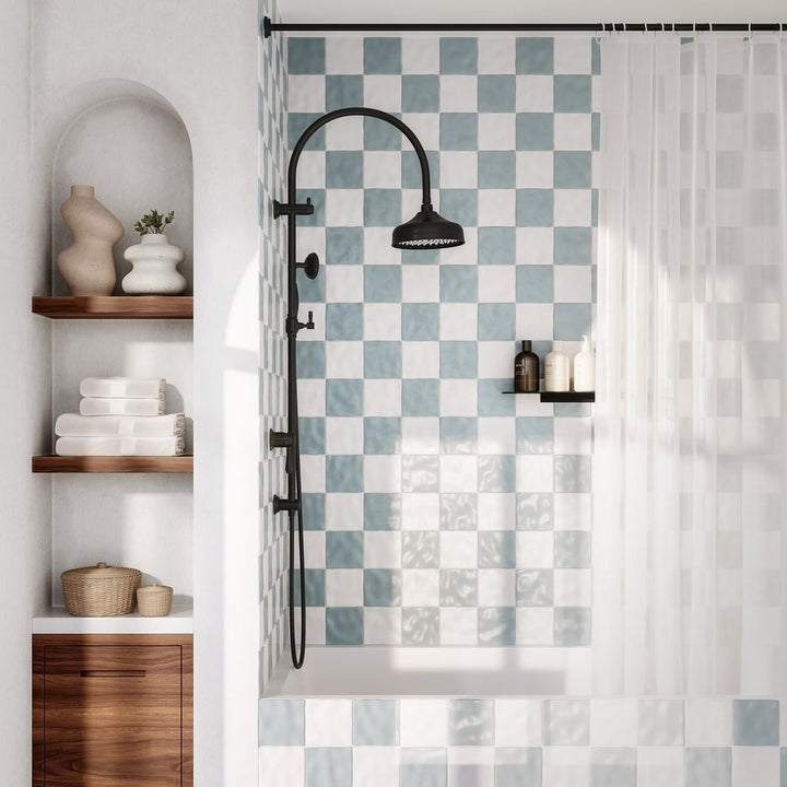 Kingsley Shower Rail Set