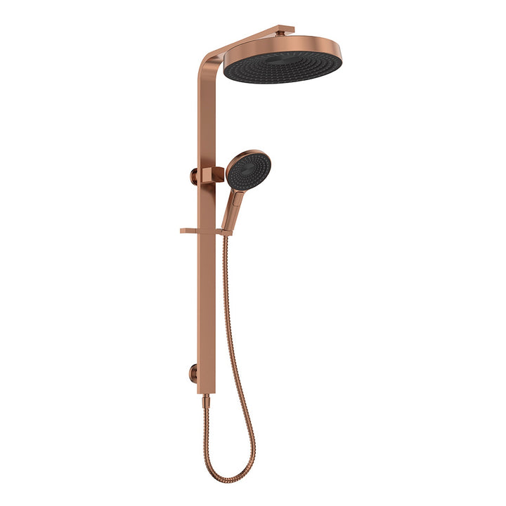Kuro Deluxe Twin Shower Round Head