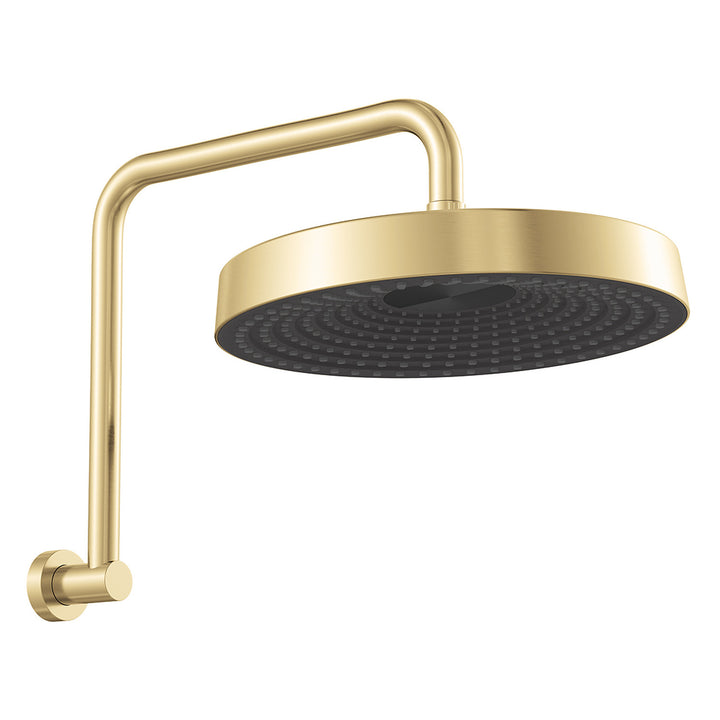 Kuro Gooseneck Round Shower Arm Set