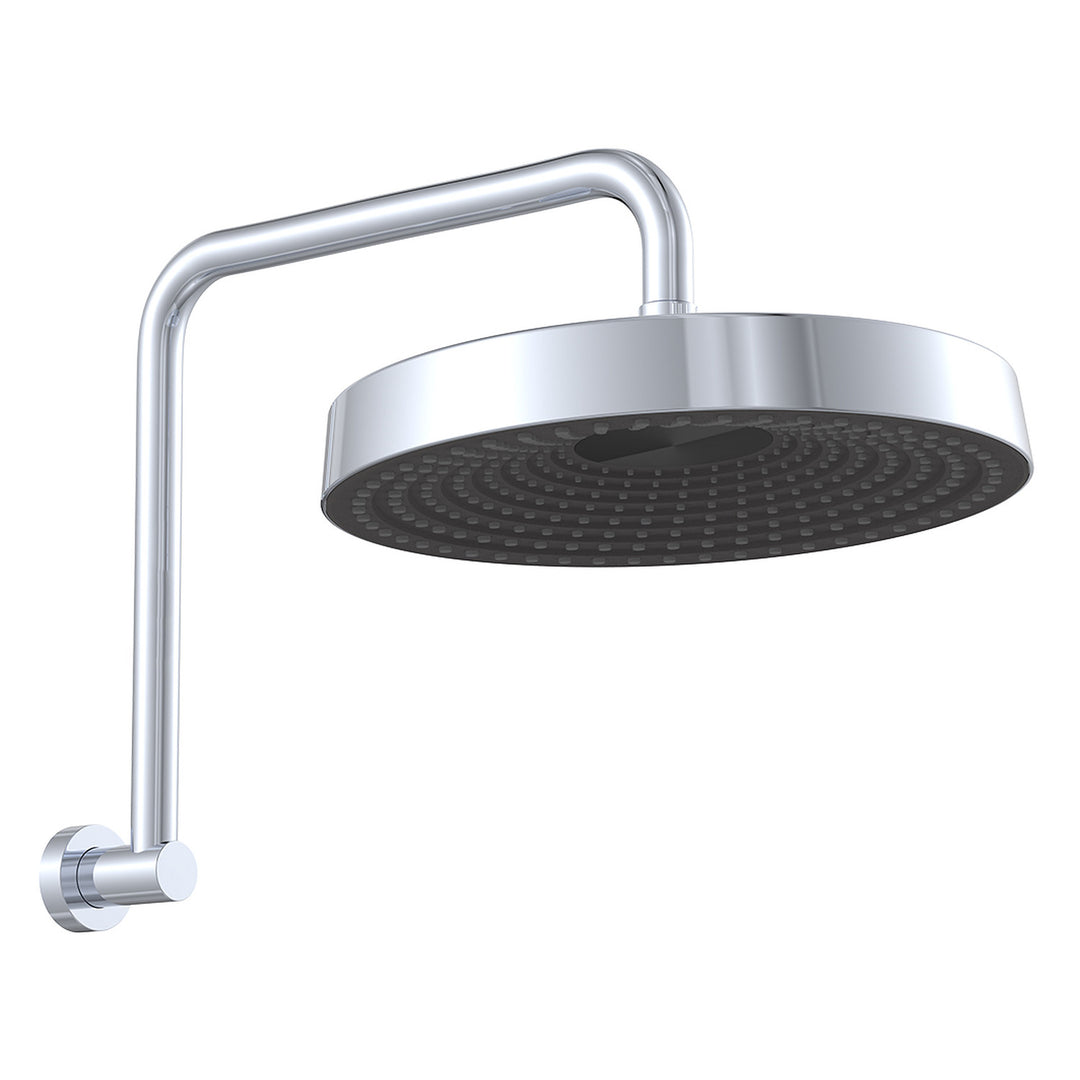 Kuro Gooseneck Round Shower Arm Set
