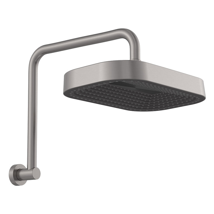 Kuro Gooseneck Soft Square Shower Arm Set
