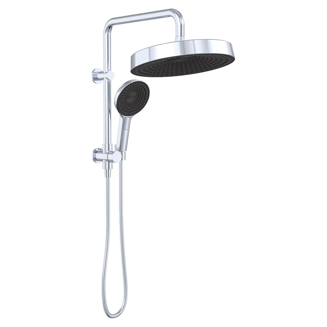 Kuro Round Mini Twin Shower Set