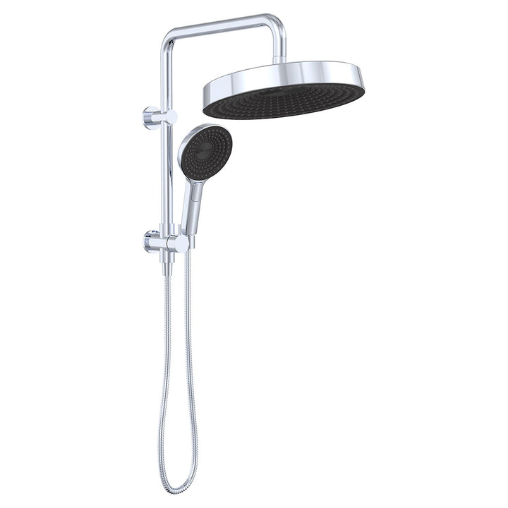 Kuro Round Mini Twin Shower Set