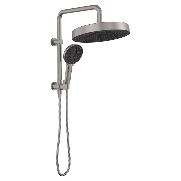 Kuro Round Mini Twin Shower Set