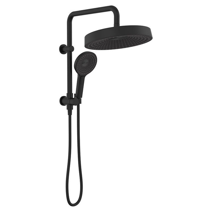 Kuro Round Mini Twin Shower Set