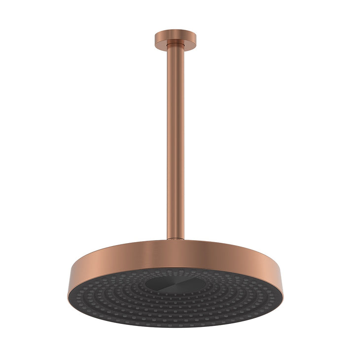 Kuro Round Shower Head Dropper Set