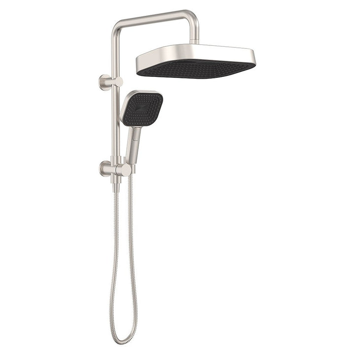 Kuro Soft Square Mini Twin Shower Set