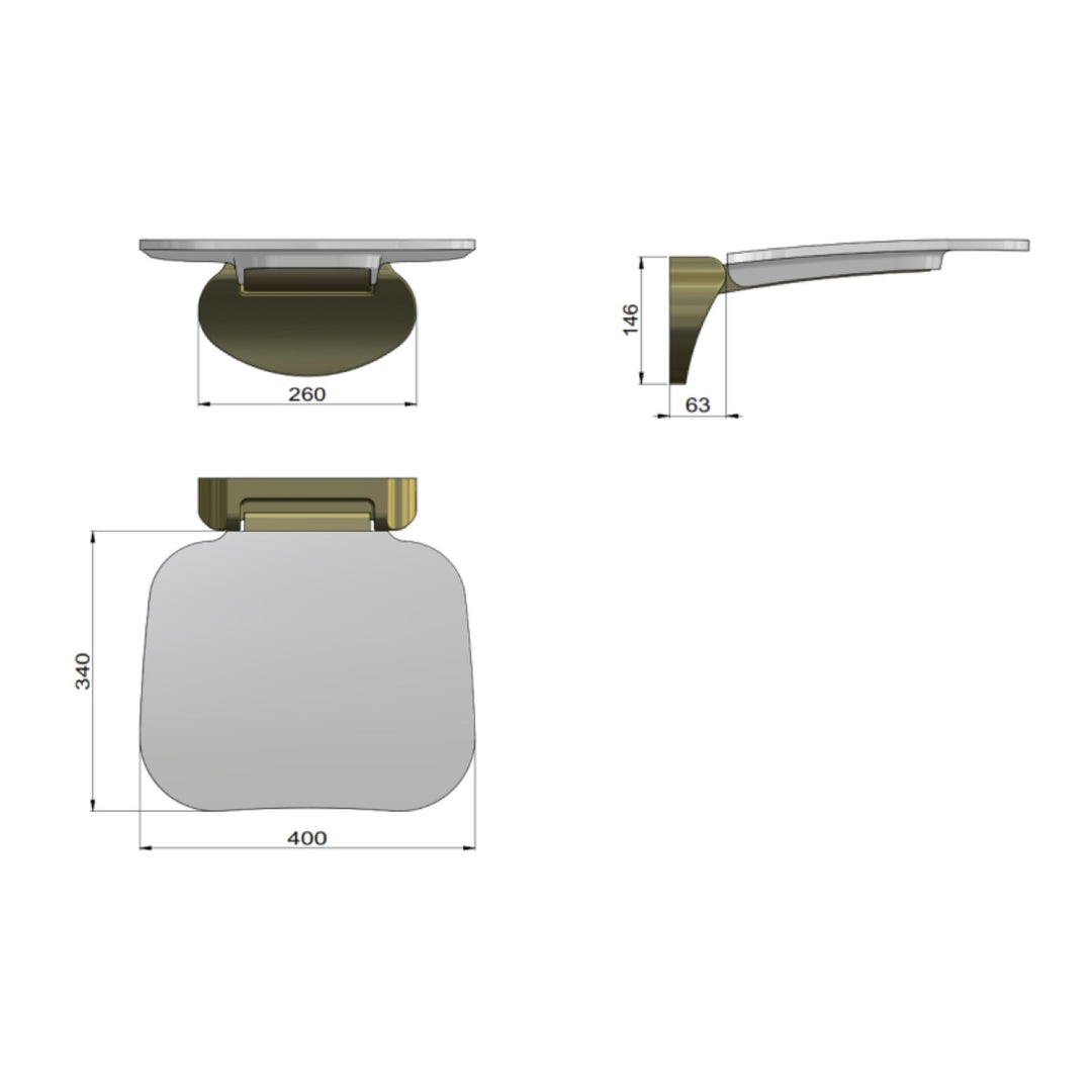 Meir Care DDA Shower Seat