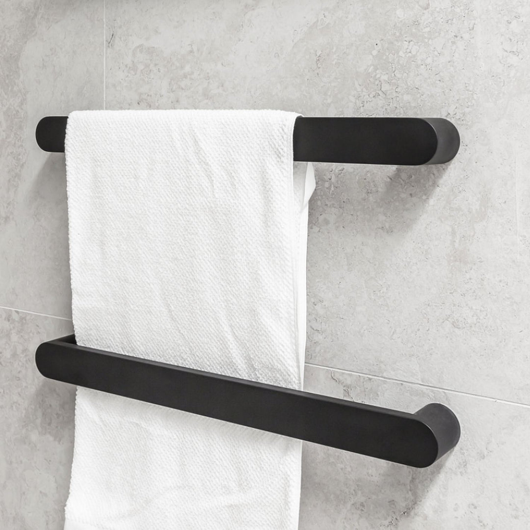 Milani Single Heated Towel Rail 600mm