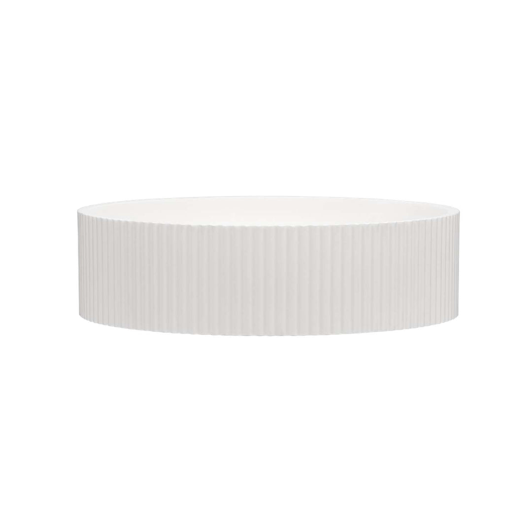 Namika Fluted Solid Surface Basin 400mm