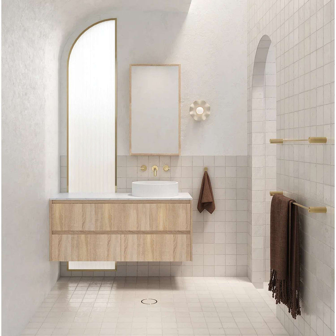 Namika Fluted Solid Surface Basin 400mm