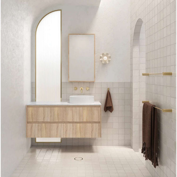 Namika Fluted Solid Surface Basin 400mm