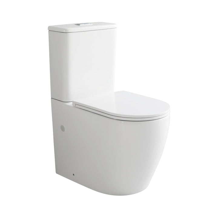 Nova Rimless Tornado Extra High Toilet Suite