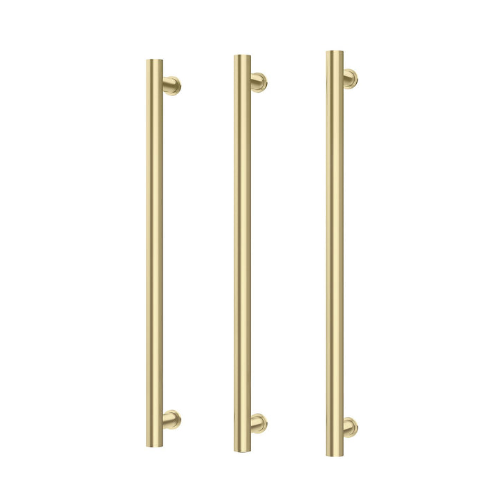 Phoenix Vertical Heated Towel Rail Triple Pack