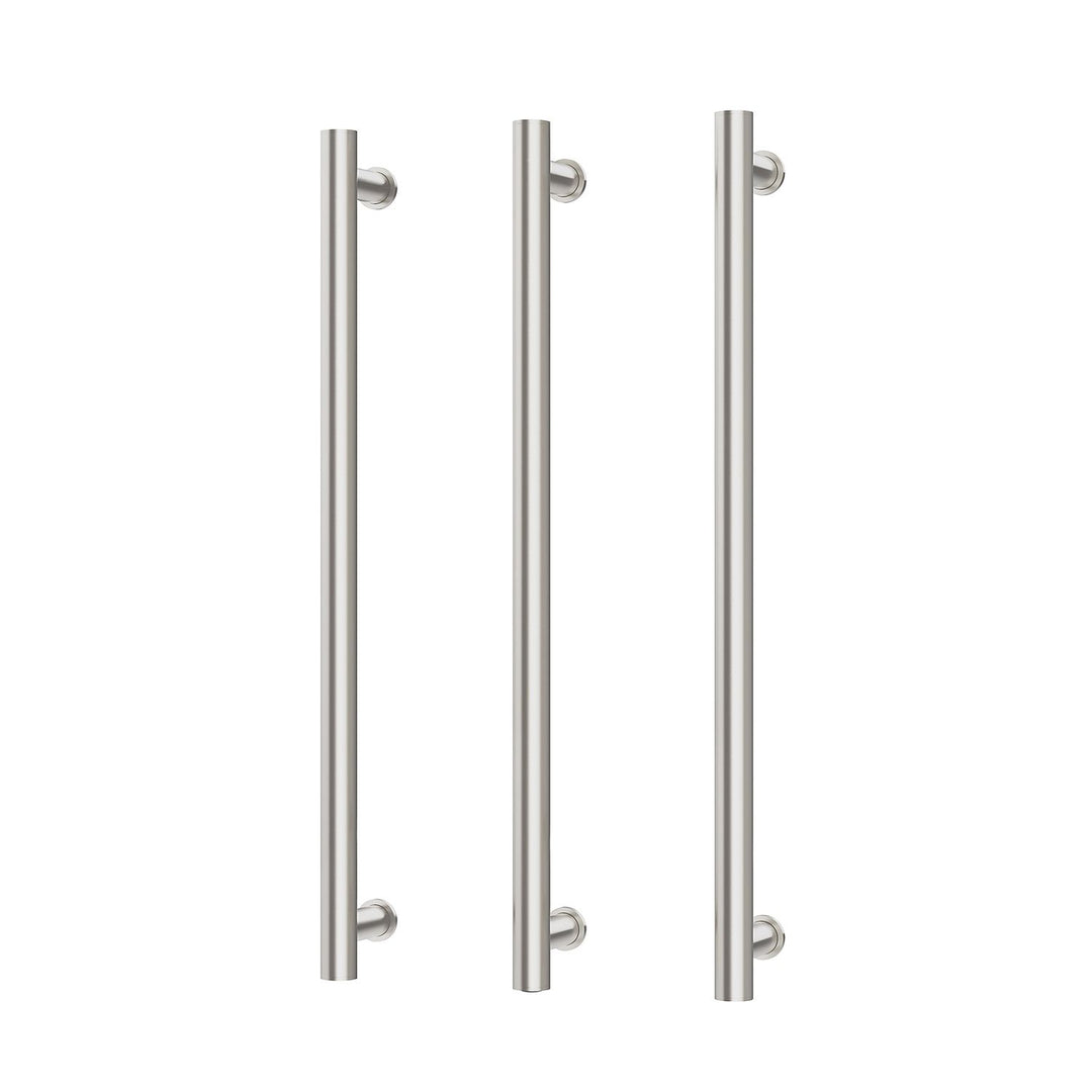 Phoenix Vertical Heated Towel Rail Triple Pack