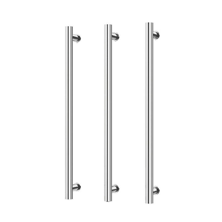 Phoenix Vertical Heated Towel Rail Triple Pack