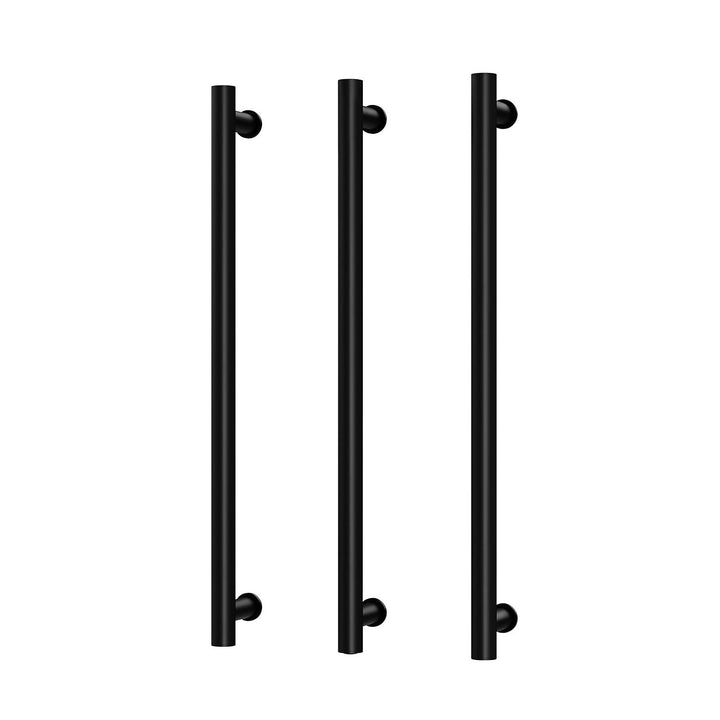 Phoenix Vertical Heated Towel Rail Triple Pack