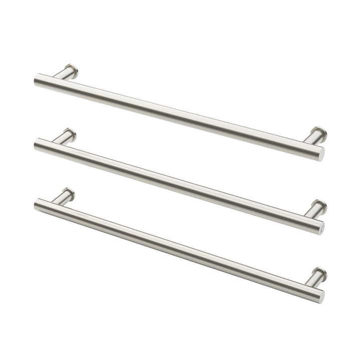 Phoenix Vertical Heated Towel Rail Triple Pack