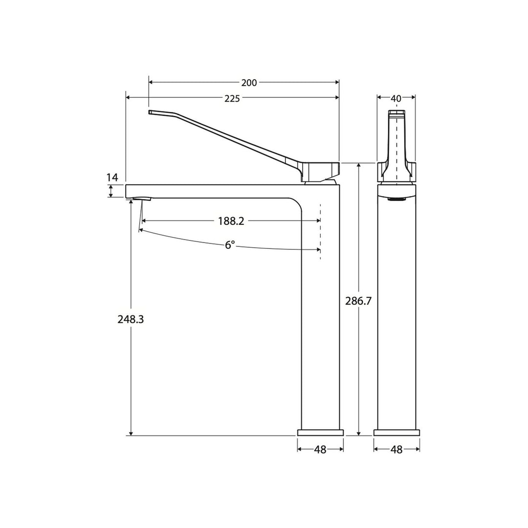 Tono Care Tall Basin Mixer