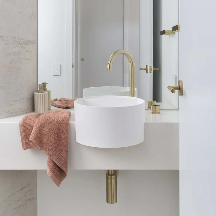 Vaya Semi Recessed Basin Round 380mm