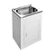 45L Laundry Trough with Metal Cabinet 600x500mm