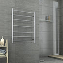 Thermorail 7 Bar Round 240V Heated Towel Rack 600x800mm