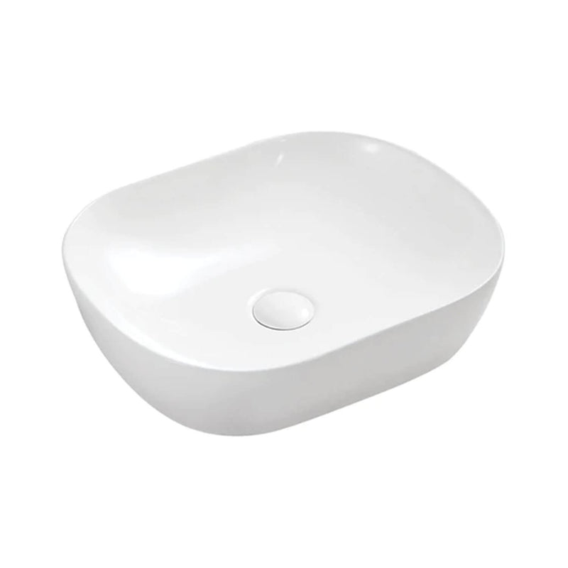 Oslo Above Counter Curved Rectangular Basin 505x405mm