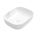 Oslo Above Counter Curved Rectangular Basin 505x405mm