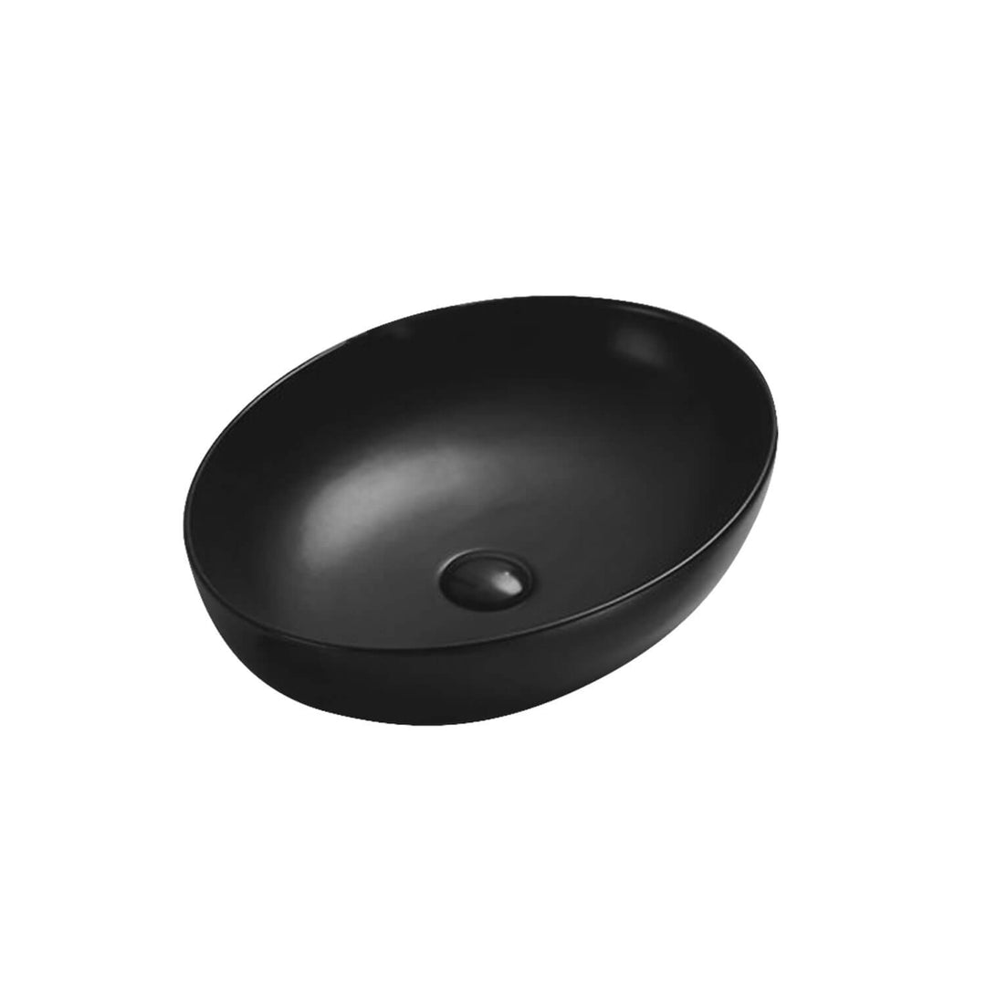 Portland Above Counter Curved Oval Basin 520x395mm